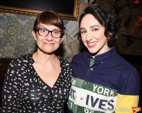 Playwright Gina Gionfriddo and Lauren Patten Photo