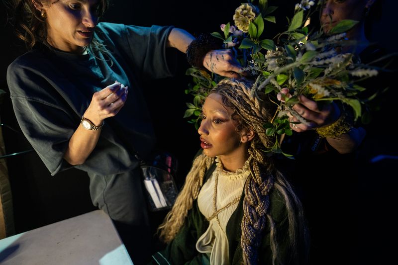 Photos: Behind the Scenes of INTO THE WOODS at the Bridge Theatre — photo 5 of 14