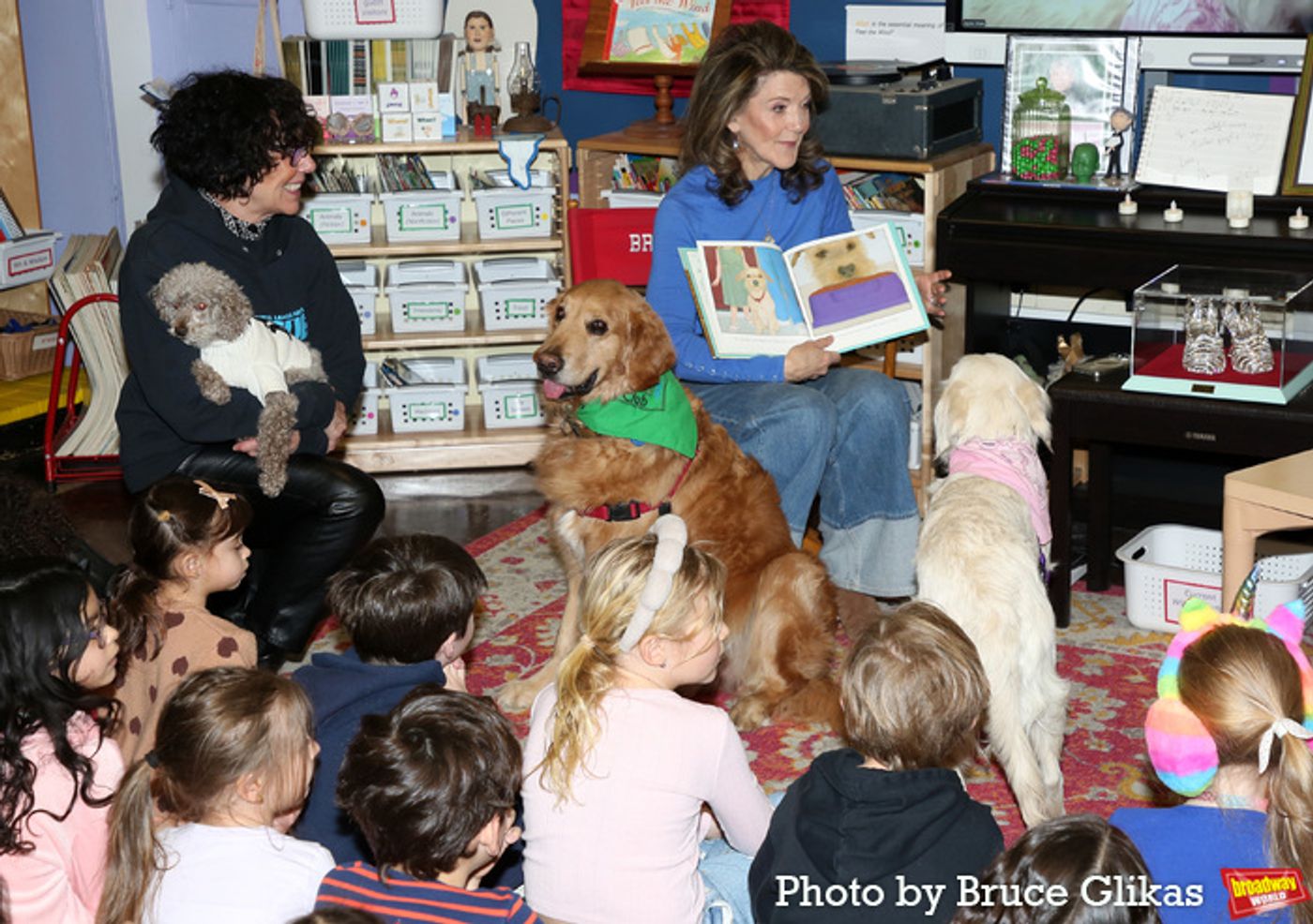 Photos: Tony Award-Winner Victoria Clark Visits P.S. 212 For Read Across America Day  Image