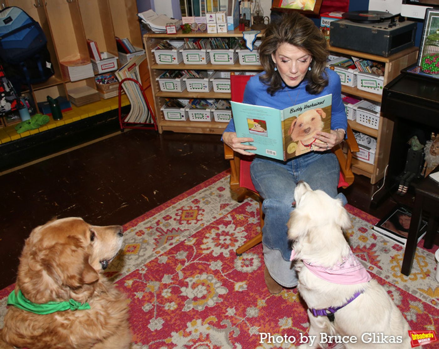 Photos: Tony Award-Winner Victoria Clark Visits P.S. 212 For Read Across America Day  Image