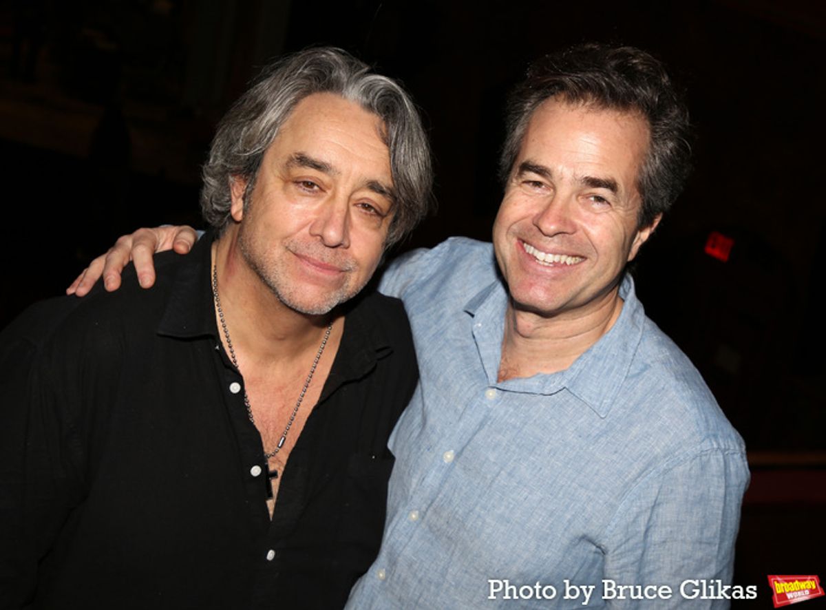 Playwright Stephen Adly Guirgis and Director Rupert Goold  at 