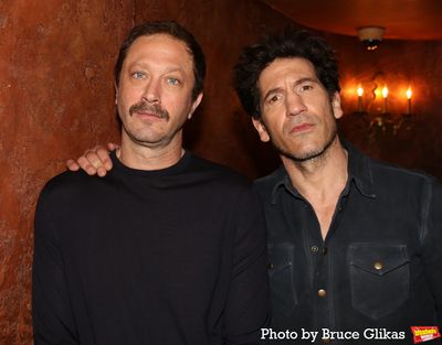 Ebon Moss-Bachrach and Jon Bernthal Photo
