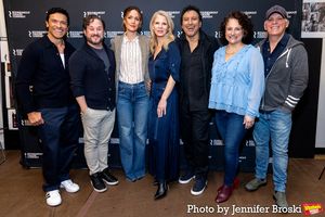 Mark Consuelos, Christopher Fitzgerald, Rose Byrne, Kelli O'Hara, Aasif Mandvi, Trace Photo
