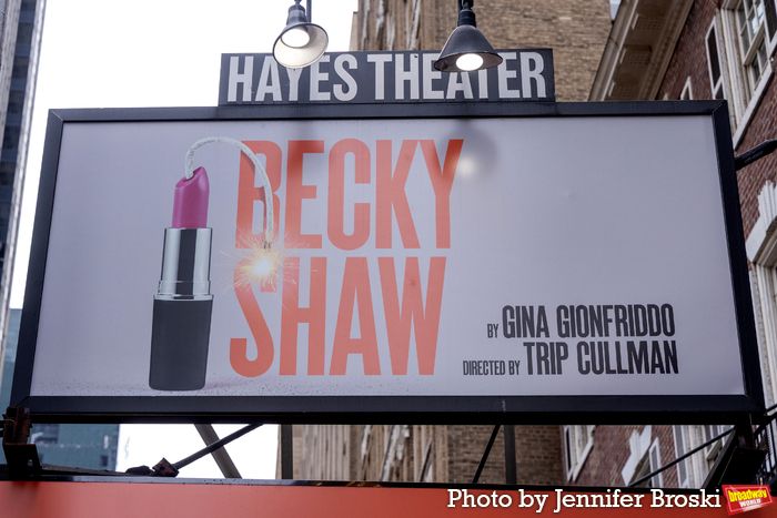 Photos: First Look at the BECKY SHAW Broadway Marquee — photo 4 of 4