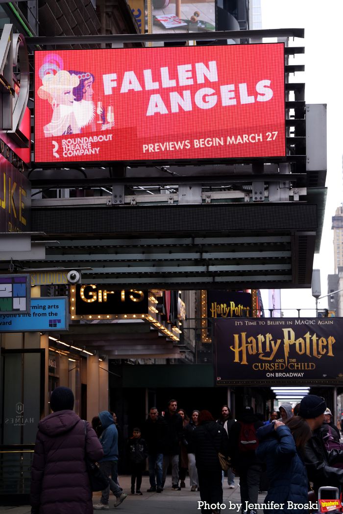 Up on the Marquee: FALLEN ANGELS, Starring Rose Byrne & Kelli O'Hara Image