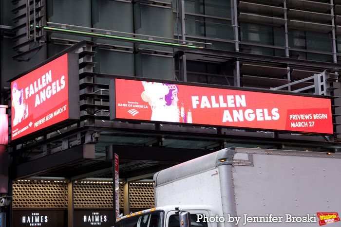 Up on the Marquee: FALLEN ANGELS, Starring Rose Byrne & Kelli O'Hara Image