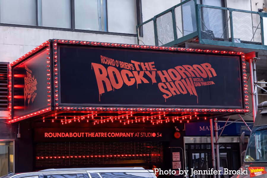 Photos: First Look at THE ROCKY HORROR SHOW Broadway Marquee  Image