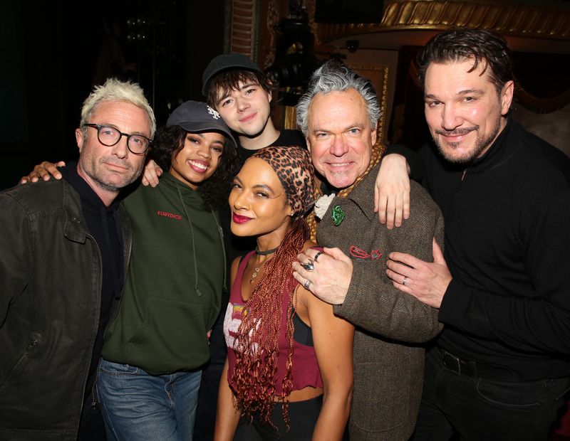 Photos: Jacob Tierney, Taylor Trensch and More Visit HADESTOWN — photo 3 of 6