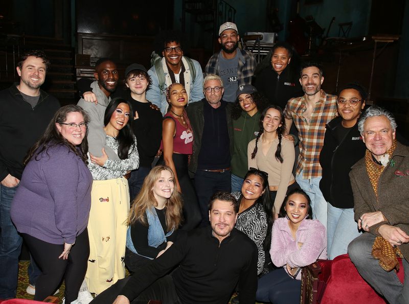 Photos: Jacob Tierney, Taylor Trensch and More Visit HADESTOWN — photo 2 of 6