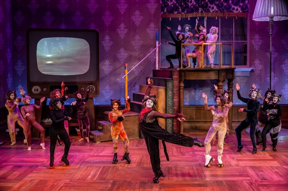 Danny Spagnuolo and the cast of CATS at Photos: CATS Comes To Life At Music Theater Works