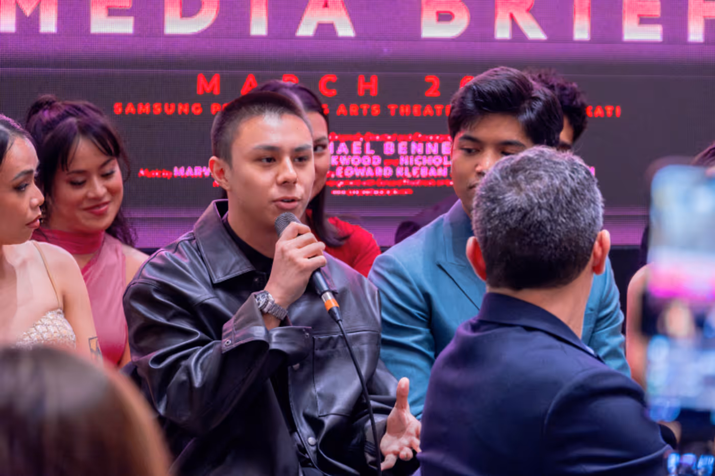 PHOTOS: A CHORUS LINE Manila Cast Meets the Press  Image