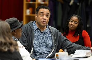 Chuck Smith, Harry Lennix, Lo Williams Photo