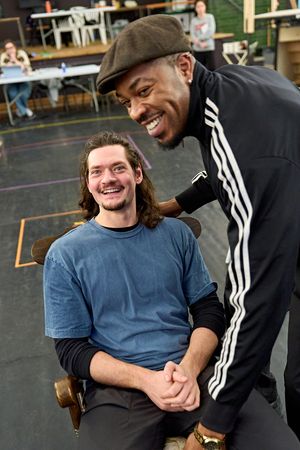 Arthur Boan and Samson Ajewole  Photo