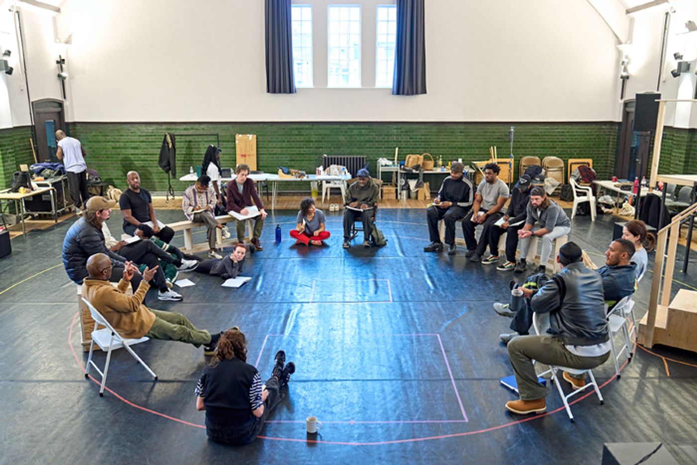 Photos: Aaron Pierre, Michelle Gomez and More in Rehearsals for ONE FLEW OVER THE CUCKOO'S NEST  Image