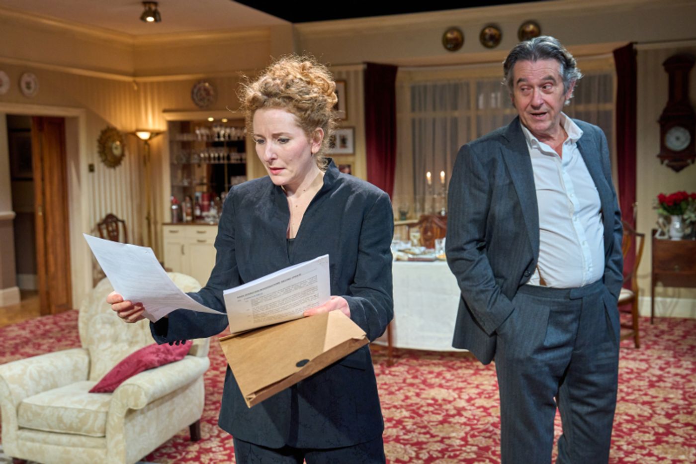 Review: THE HOLY ROSENBERGS, Menier Chocolate Factory  Image