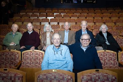 Yale Class Members of '59 including David Shire and Richard Maltby, Jr.  Photo