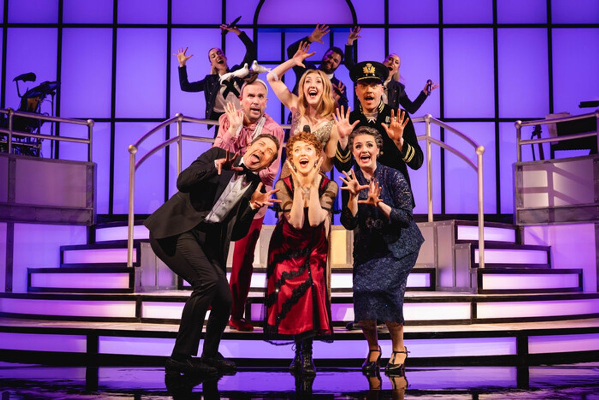 Tom Allen and cast at 