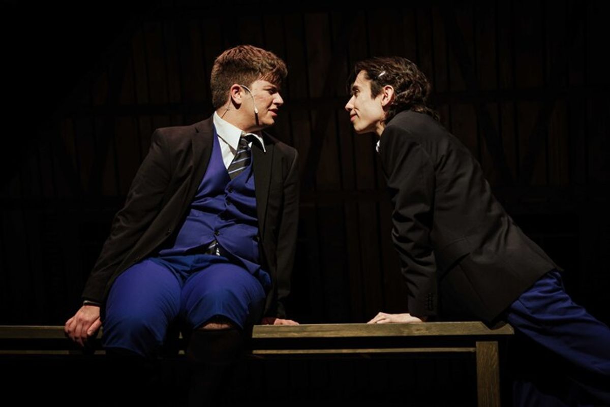 Ernst (Ellian Kelly) & Hanschen (Fisher Wapato) at 