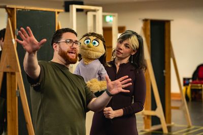 Oliver Jacobson, Kate Monster and Emily Benjamin Photo