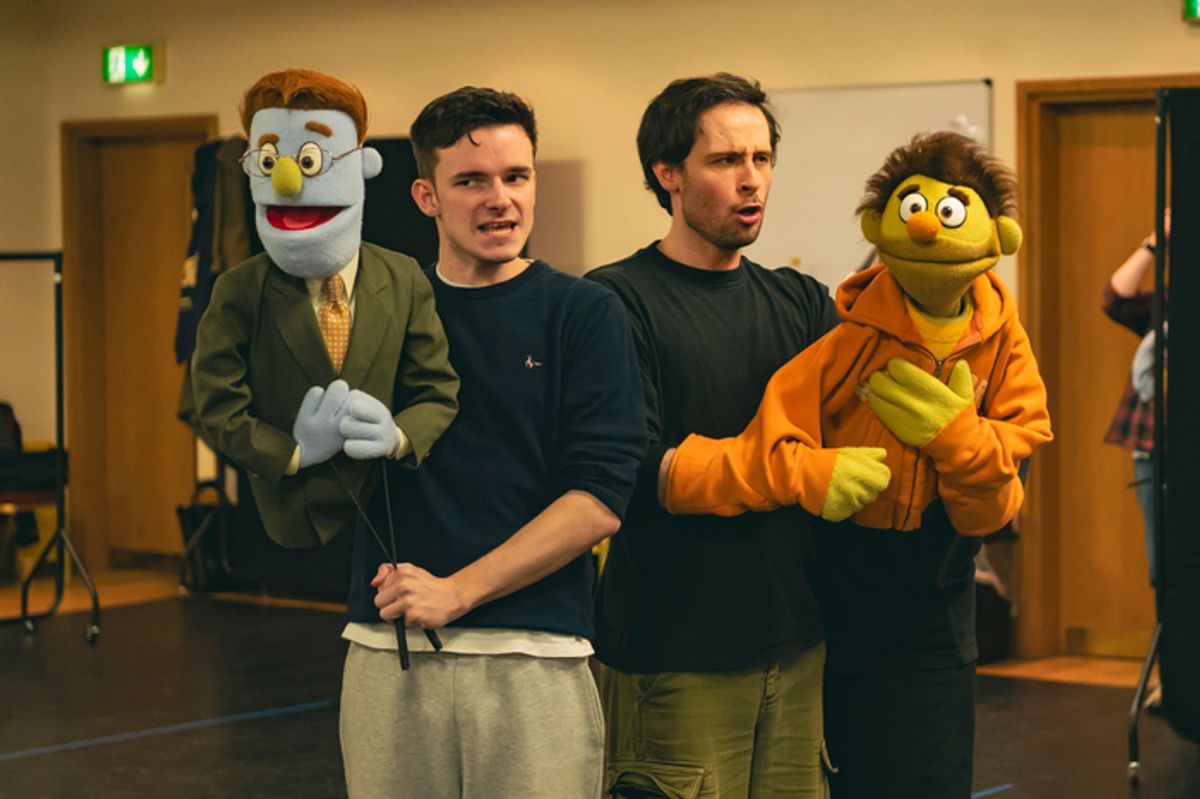 Rod, Noah Harrison, Charlie McCullagh and Nicky at 