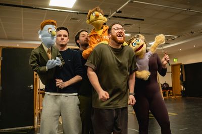 Rod, Meg Hateley, Nicky, Princeton, Noah Harrison, Kate Monster and Amelia Kinu Muus Photo