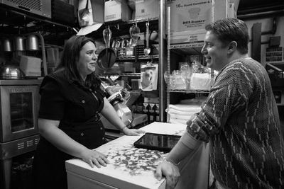 Backstage: Julie Feltman & Matt Giroveanu    Tia Byington Photography Photo