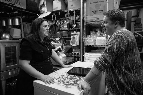 Backstage: Julie Feltman & Matt Giroveanu    Tia Byington Photography Photo