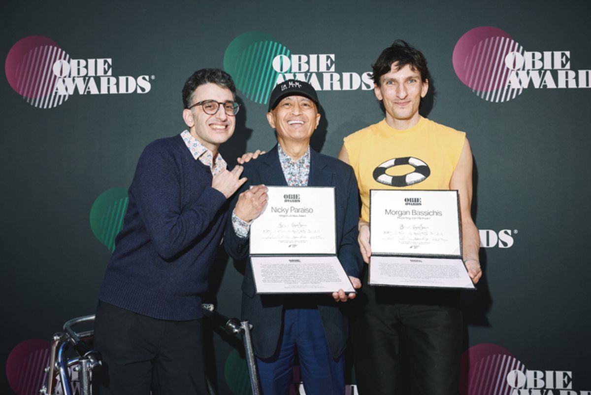 Ryan J. Haddad, Nicky Paraiso, and Morgan Bassichis at 