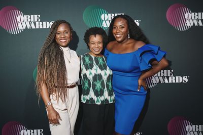 Stephanie Weeks, Quincy Tyler Bernstine, and Crystal Lucas Perry Photo