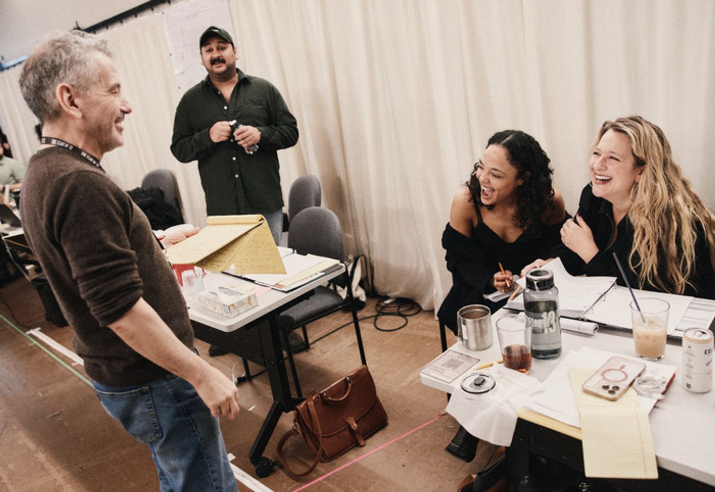 Photos: Adrien Brody and Tessa Thompson in Rehearsal for THE FEAR OF 13  Image