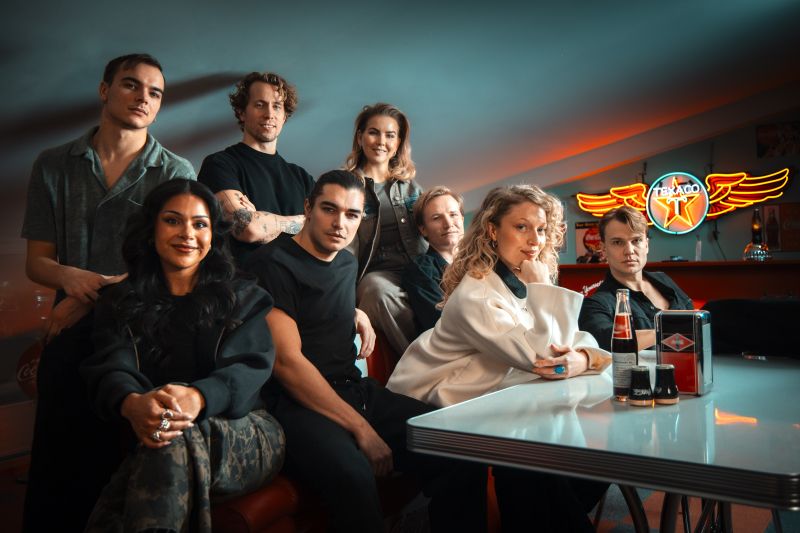 Interview: Anton Ewald, Arantxa Álvarez And Nanette Hayes of GREASE at Rondo, Gothenburg Image
