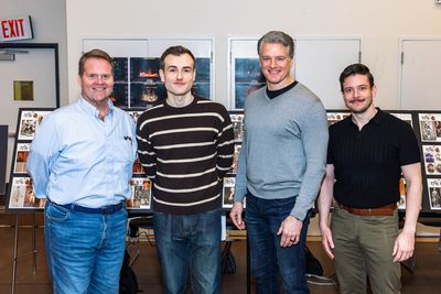 John Treacy Egan, Michael Burrell, Edward Watts, and Will Blum Photo