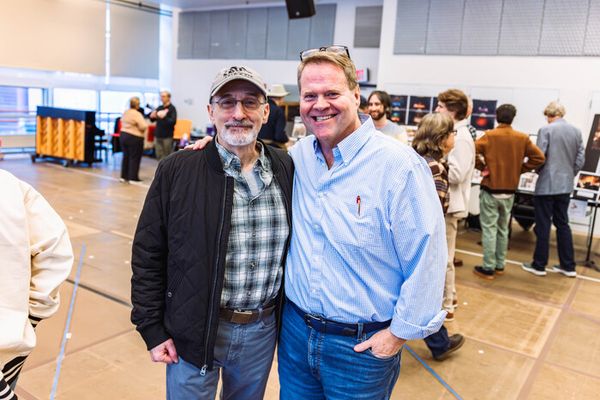 Phillip Hoffman and John Treacy Egan Photo