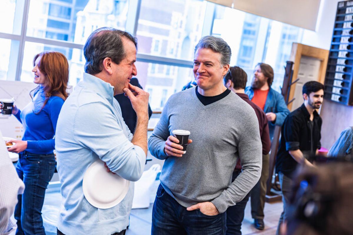 James Moye and Edward Watts at 