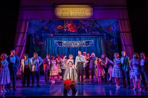 Lucas Hallauer and the cast Photo