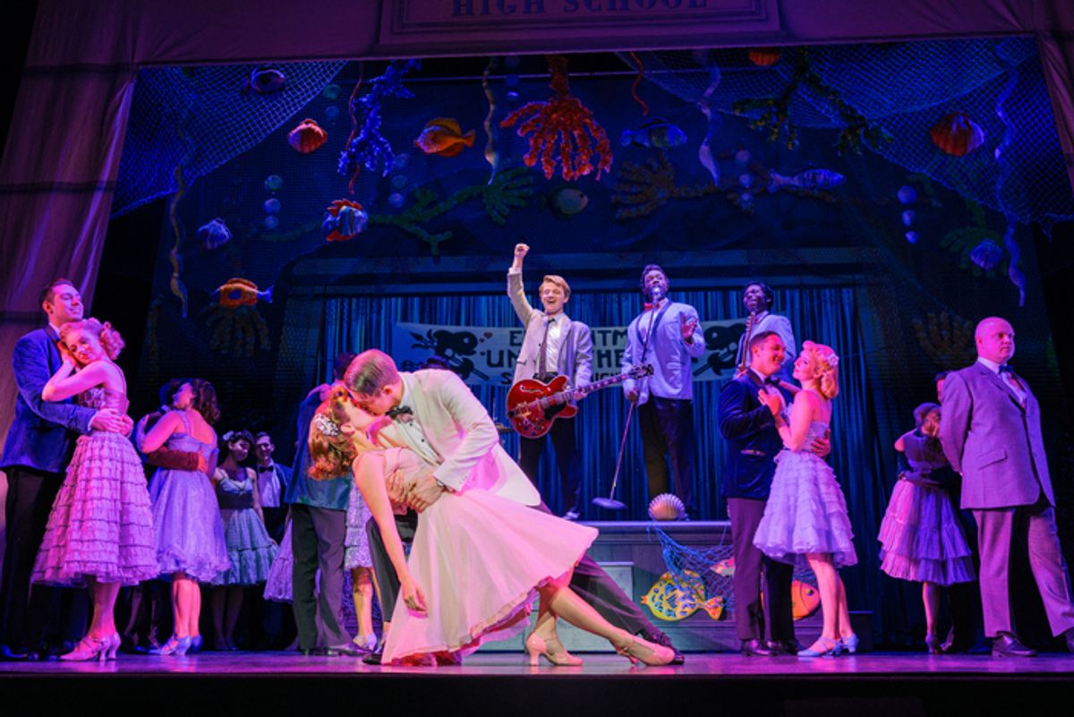 Kathryn Adeline, Mike Bindeman, Lucas Hallauer and the cast at 