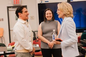 Christopher Gattelli Megan O'Keefe, Christine Schwarzman Photo