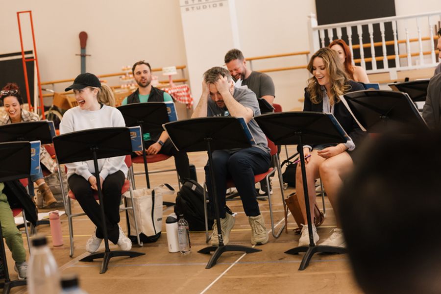 Photos: Alex Brightman, Sara Chase and More in Rehearsals for SCHMIGADOON Image