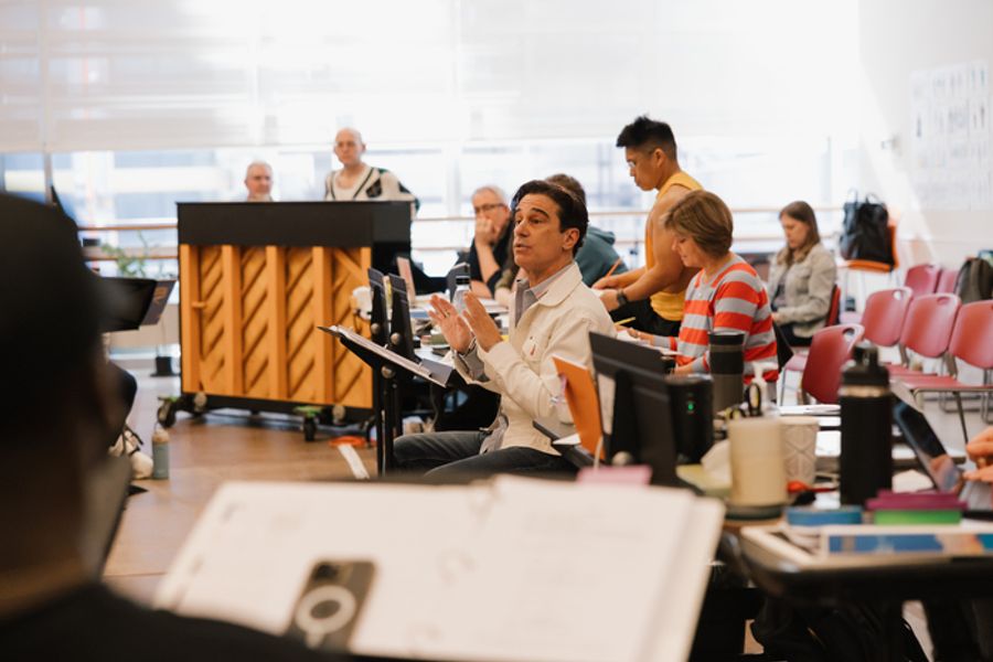 Photos: Alex Brightman, Sara Chase and More in Rehearsals for SCHMIGADOON Image