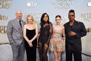 Corey Stoll, Elisabeth Moss, Kerry Washington, Kate Mara and Leslie Odom Jr.  Photo