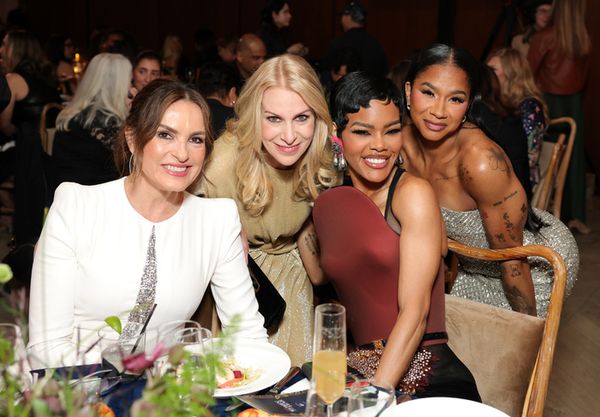 Mariska Hargitay, Jessica Sibley, Teyana Taylor and Jordan Chiles  Photo