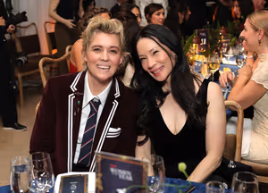 Brandi Carlile and Lucy Liu  Photo