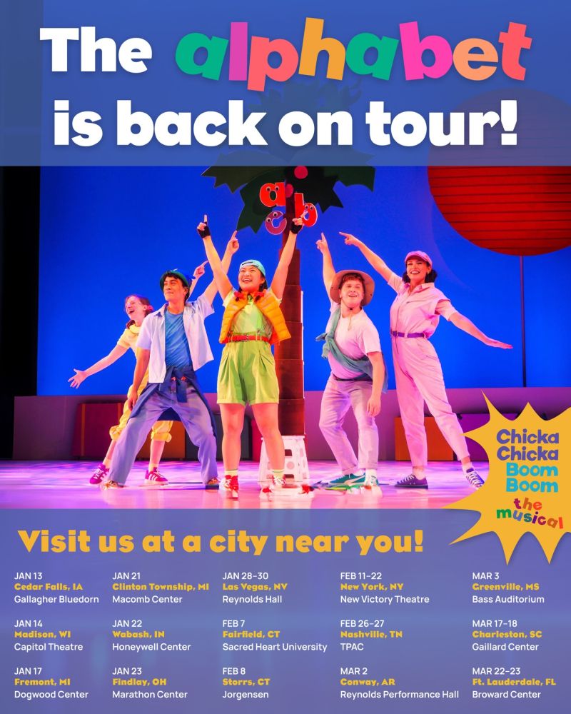 Review: CHICKA CHICKA BOOM BOOM THE MUSICAL at Reynolds Performance Hall in Conway Image