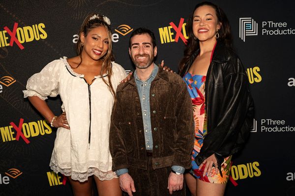 Liisi LaFontaine, Ross Baum, and Solea Pfeiffer Photo