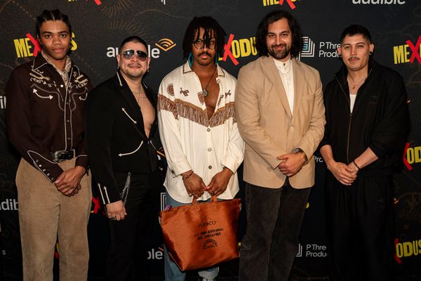 Trent Lawson, Brian Quijada, Nygel D. Robinson, Alan Mendez, and David Mendizábal Photo