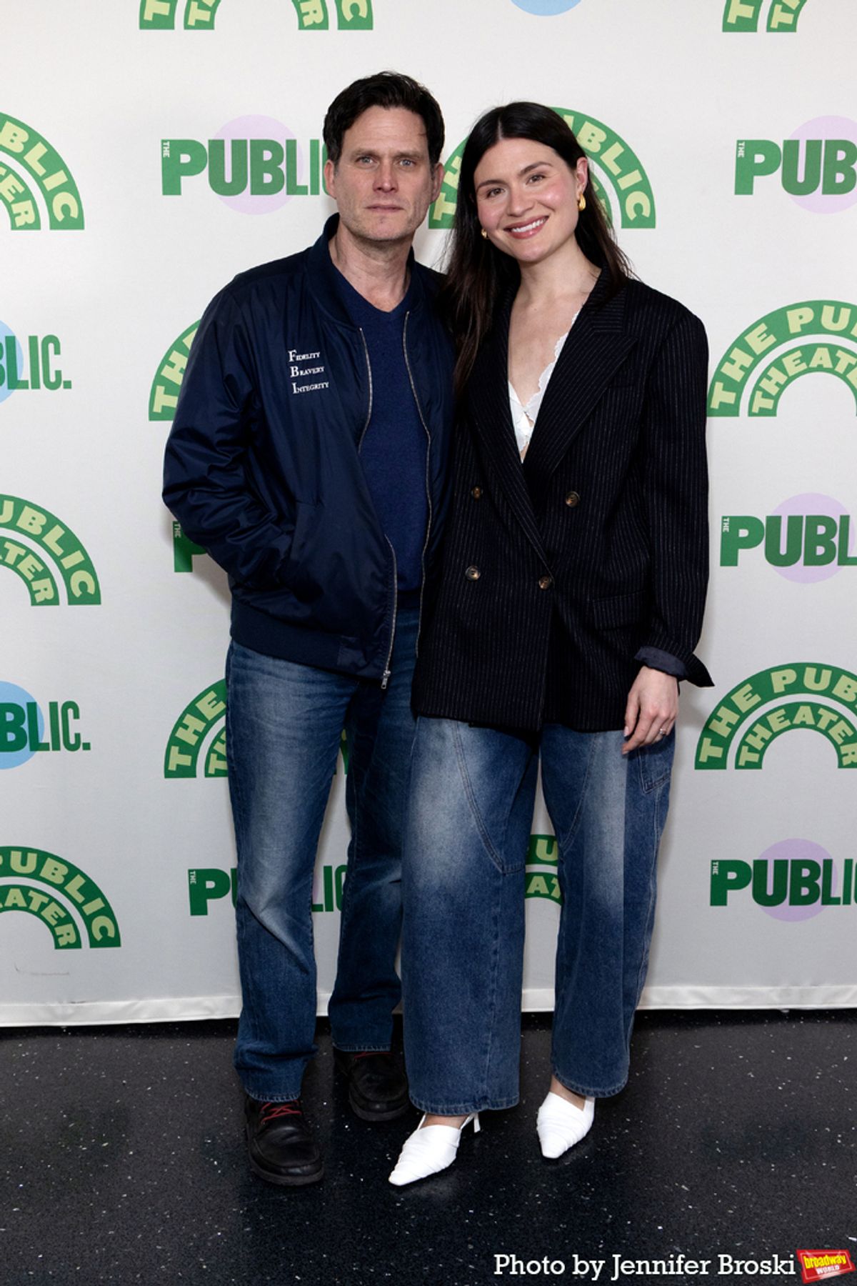 Steven Pasquale, Phillipa Soo at 