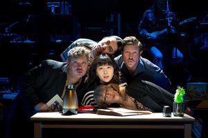 Joshua Morgan, Tyler Dobies, Mia Pak, Erin Weaver, and Preston Truman Boyd Photo