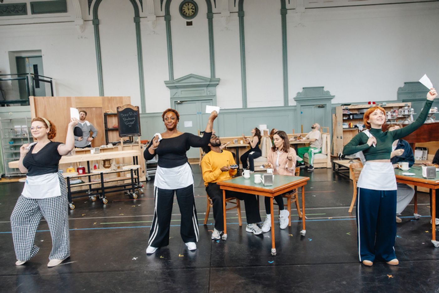 Photos: Carrie Hope Fletcher and More in Rehearsal For WAITRESS UK and Ireland Tour  Image