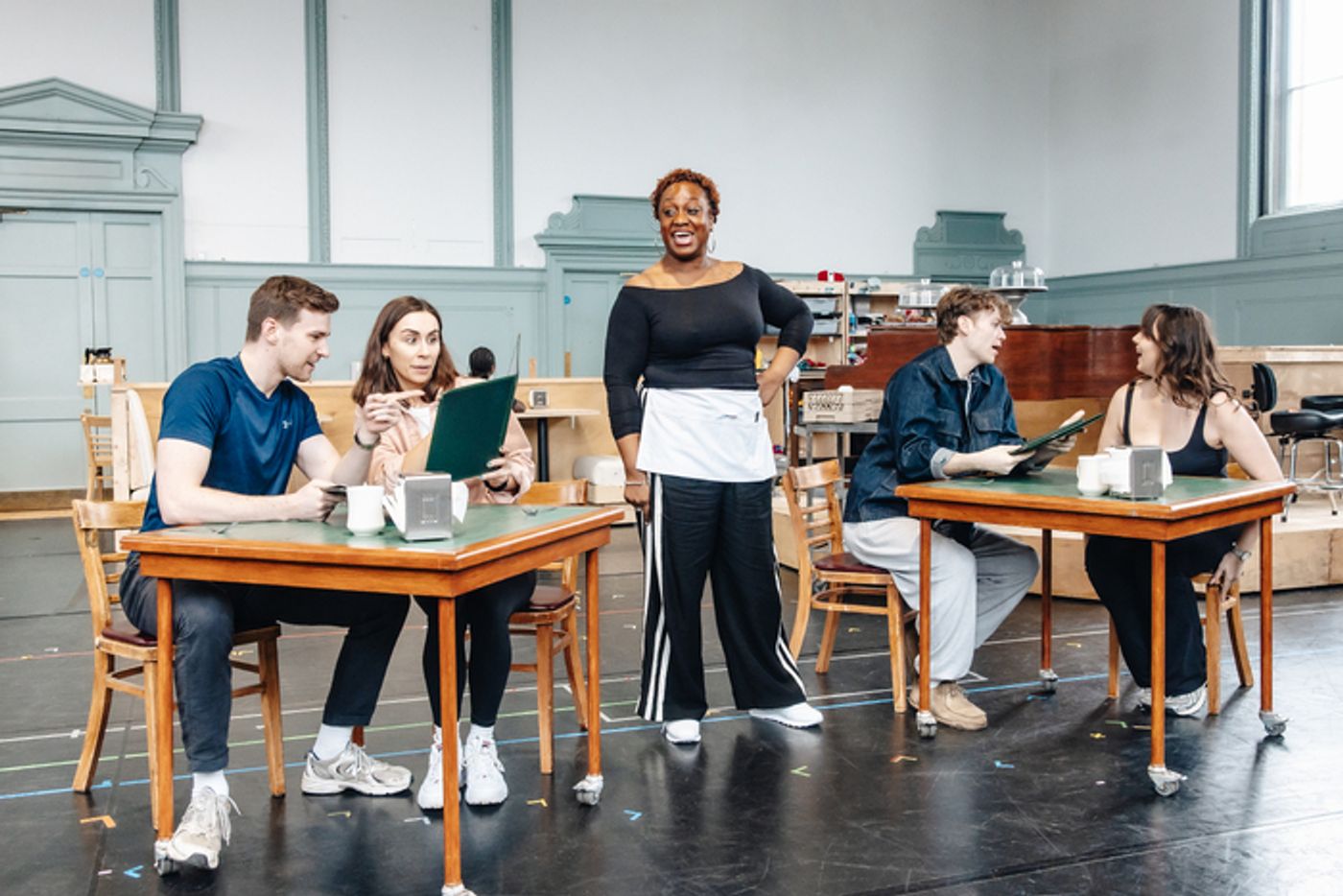Photos: Carrie Hope Fletcher and More in Rehearsal For WAITRESS UK and Ireland Tour  Image