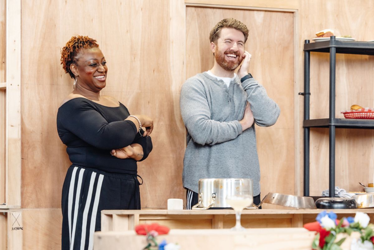 Sandra Marvin and Dan O'Brien at 